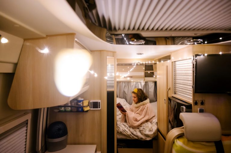 Le froid en van du côté de la Bretagne (56)